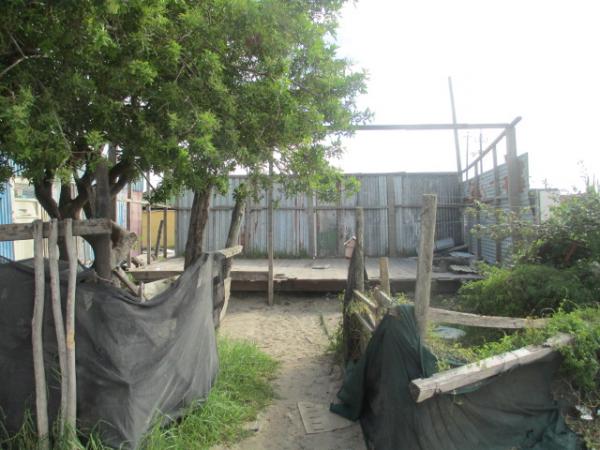 Andiswa's BnB after it was demolished by BKS officials. Photo by Mary-Jane Matsolo.