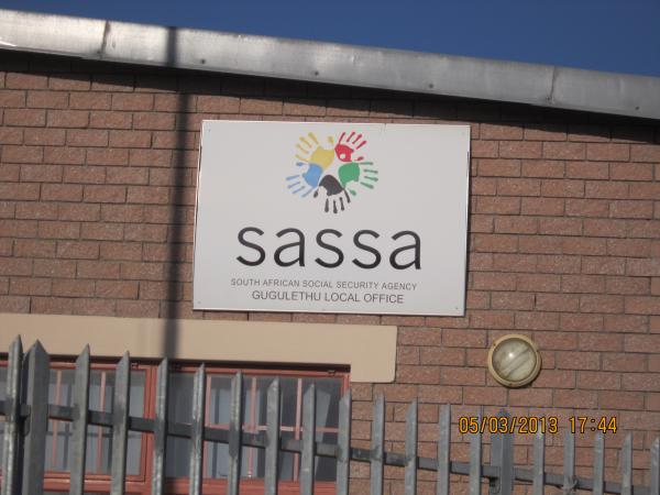 The South African Social Security Agency office in Gugulethu. Photo by Mary-Anne Gontsana