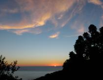 Sunset over Camps Bay.  Photo by Seth E K Fortune.
