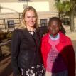 Advocate Suzanna Harvey and Lerato Radebe outside the Free State High Court, 17 May 2013. Advocate Suzanna Harvey and Lerato Radebe outside the Free State High Court, 17 May 2013.