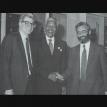 Arthur Chaskalson, Nelson Mandela and Geoff Budlender. Photo from Community Media Trust archives. Arthur Chaskalson, Nelson Mandela and Geoff Budlender. Photo from Community Media Trust archives.