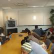 Asylum seekers complaining against Home Affairs wait to be assisted at the SAHRC Cape Town offices. Photo by Tariro Washinyira.