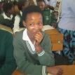 Grade 9 learner Athini Maphini is one of 110 learners in a classroom at Putuma JSS. Photo by Mary-Anne Gontsana.