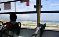 On the MyCiTi bus to Big Bay. Photo by Audrey Leasure.