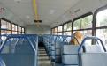  Empty seats on the bus to Kirstenbosch. Photo by Allen Jiang.