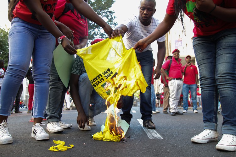 Photo of EFF supporters