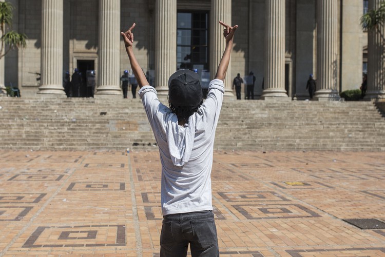 Photo of Wits student protesters