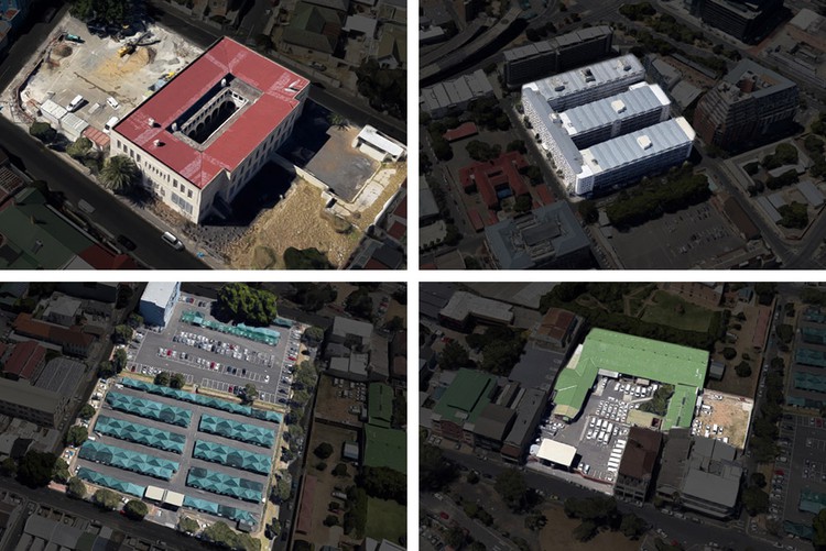 Aerial photos of properties in Cape Town