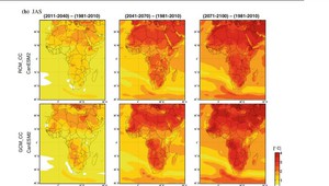 Graphic of climate maps