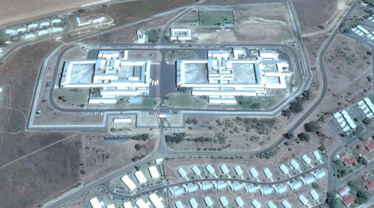 Aerial view of Helderstroom Prison