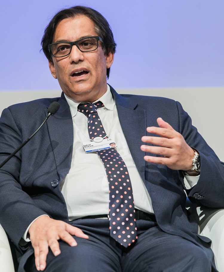 Photo of Iqbal Survé, Executive Chairman, Sekunjalo