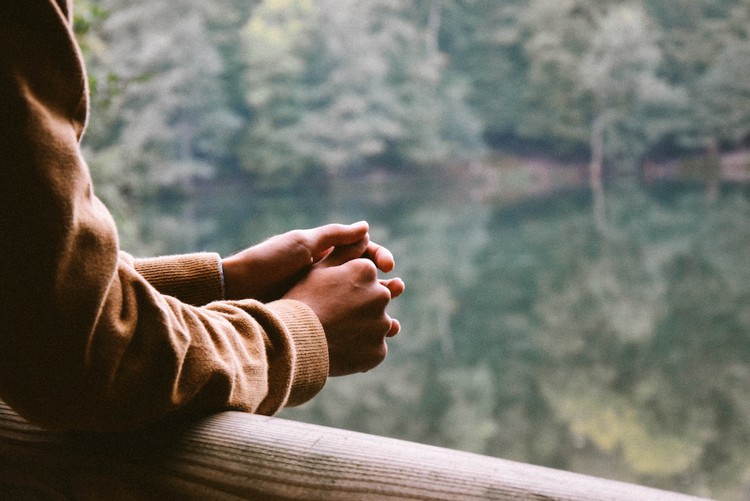 Photo of a person's hands