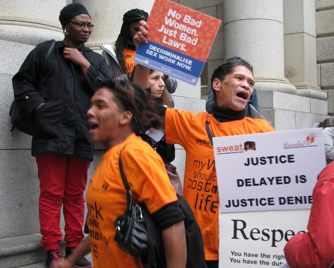 Photo of protesters