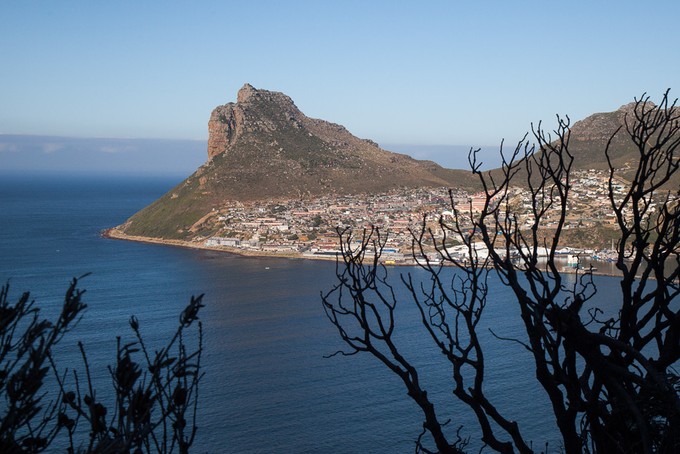 Photo of Hout Bay from Chapman\'s Peak Drive