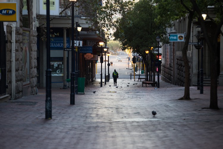 Photo of empty street