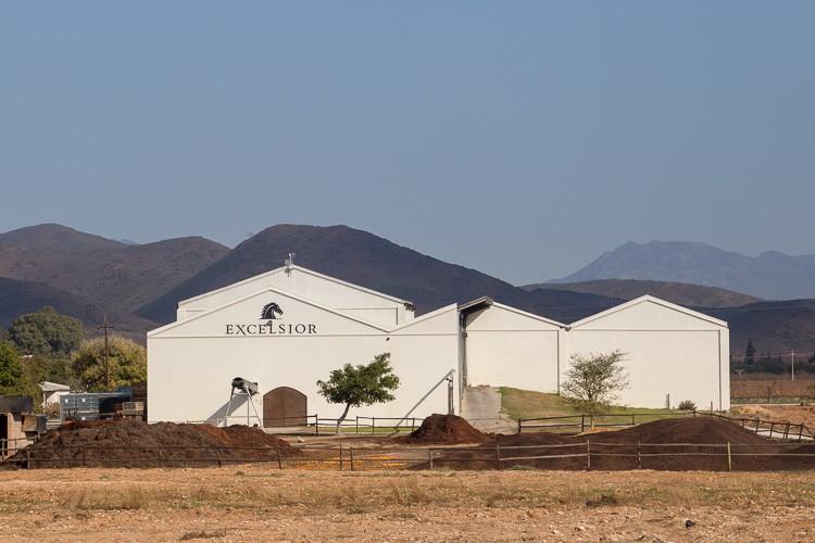 Photo of a wine farm
