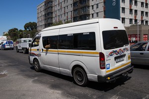 Photo of minibus taxi
