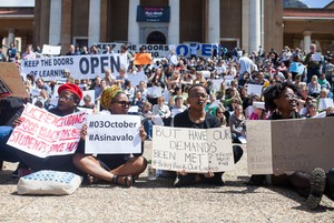 Photo of UCT protests