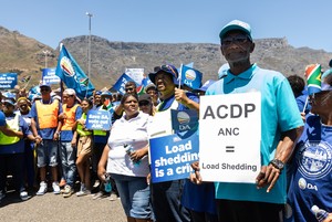 DA March against load shedding