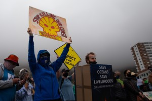 Protest against Shell
