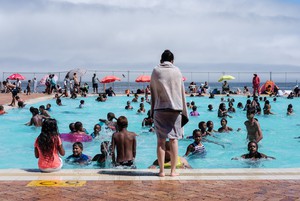 Photo of people swimming in Sea Point Pavilion