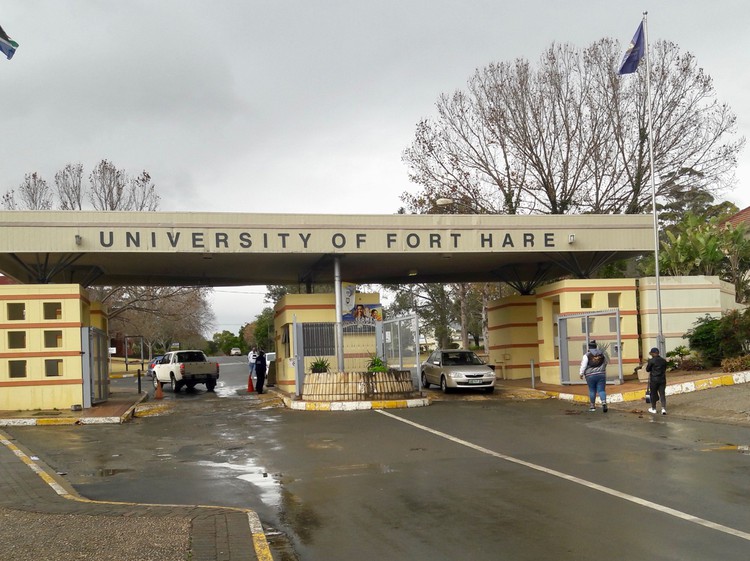 Photo of Fort Hare campus entrance