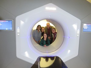 Photo of really cool radiotherapy machine
