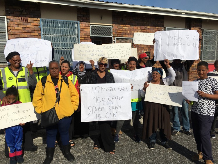 Photo of protesters