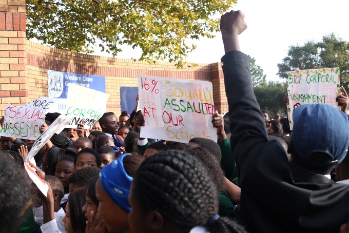 Photo of protesters