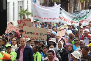 Photo of District Six march