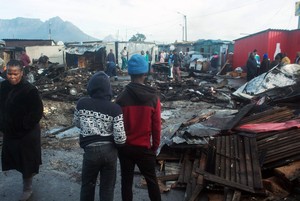 Photo of fire aftermath