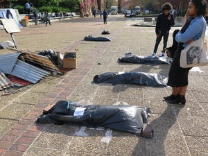 Photo of body bags 