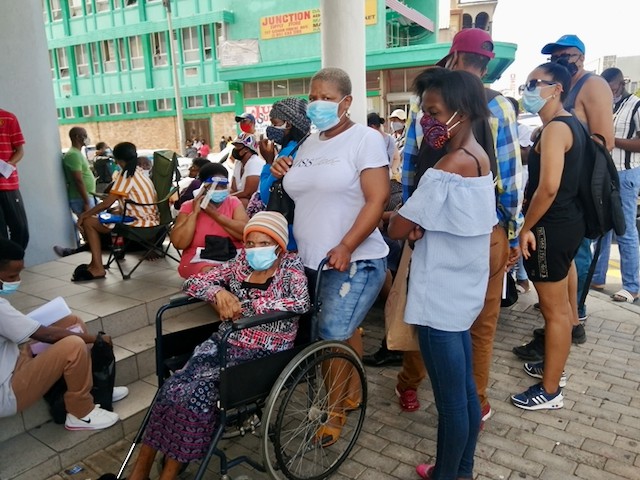 Photo of a woman in a wheelchair