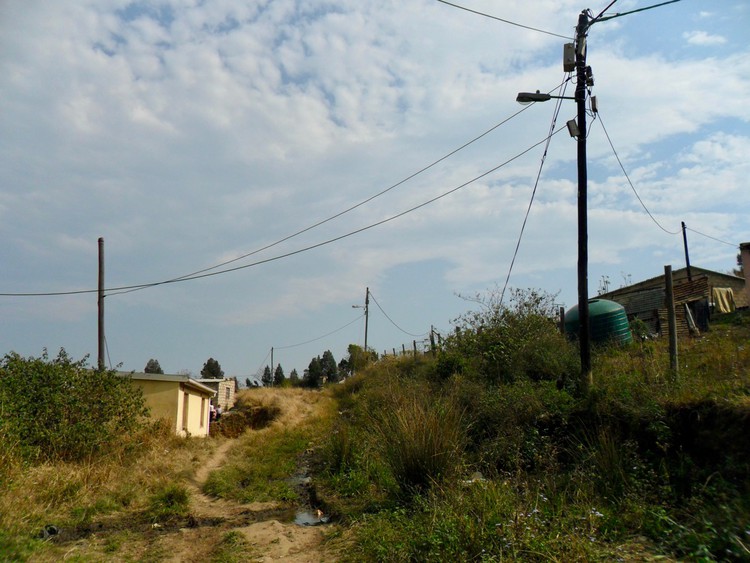 Photo of a dirt road