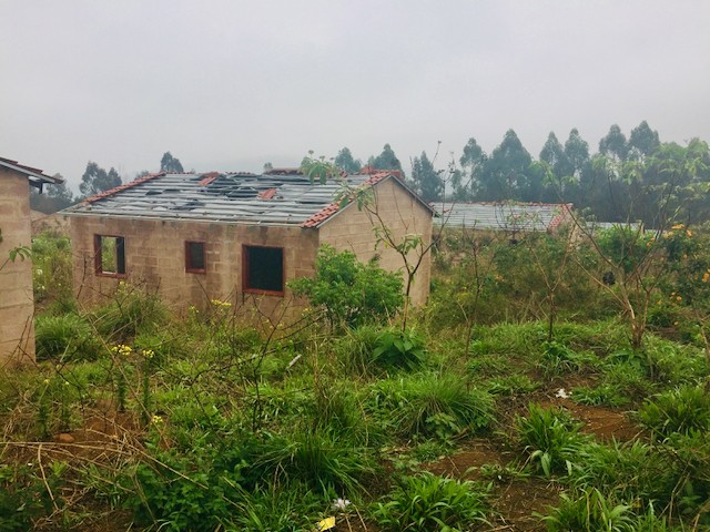 Photo of an abandoned house