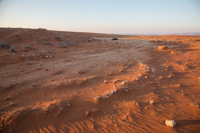 Photo of Namaqualand landscape