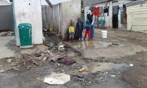 Photo of blocked toilets in Masiphumelele