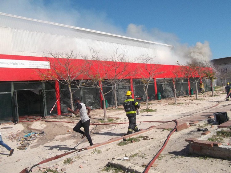 Mob burns Covid-19 facility and community hall