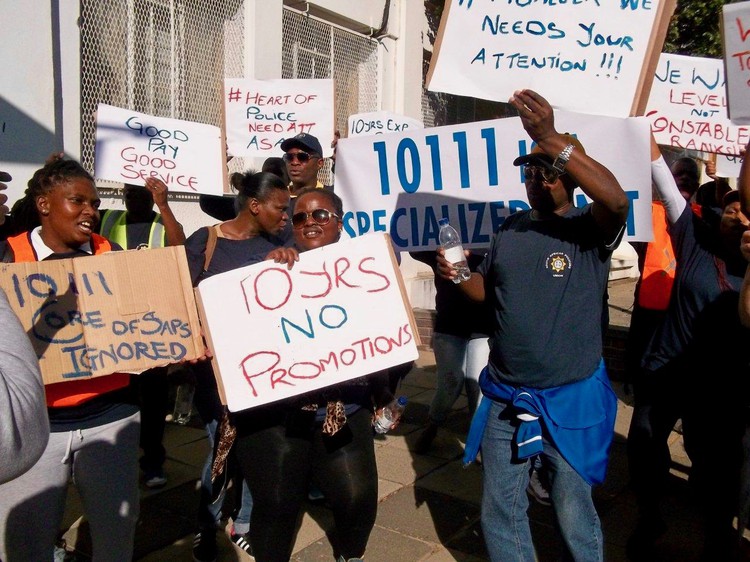 Photo of protesters