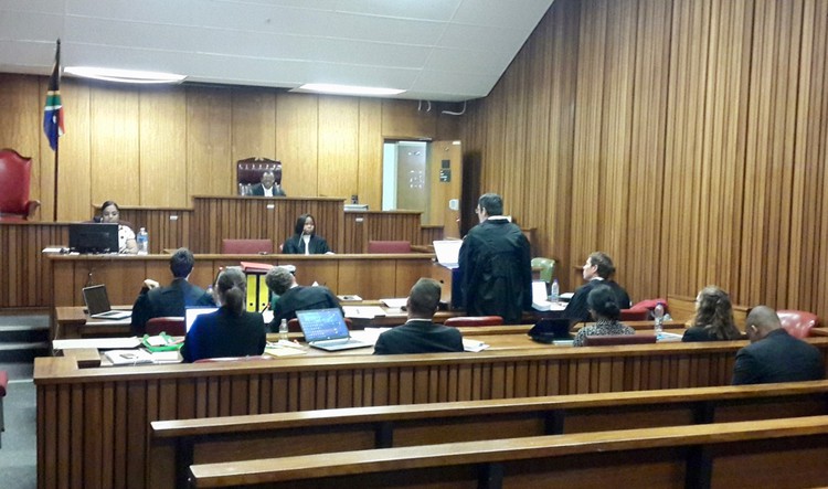 Photo inside court