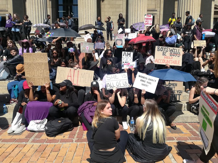 Photo of Wits protesters