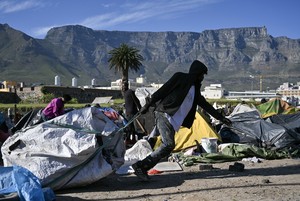 Castle occupiers removed