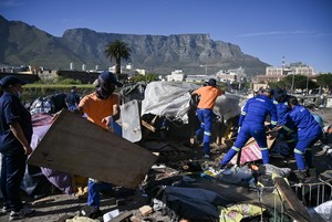 Castle occupiers removed