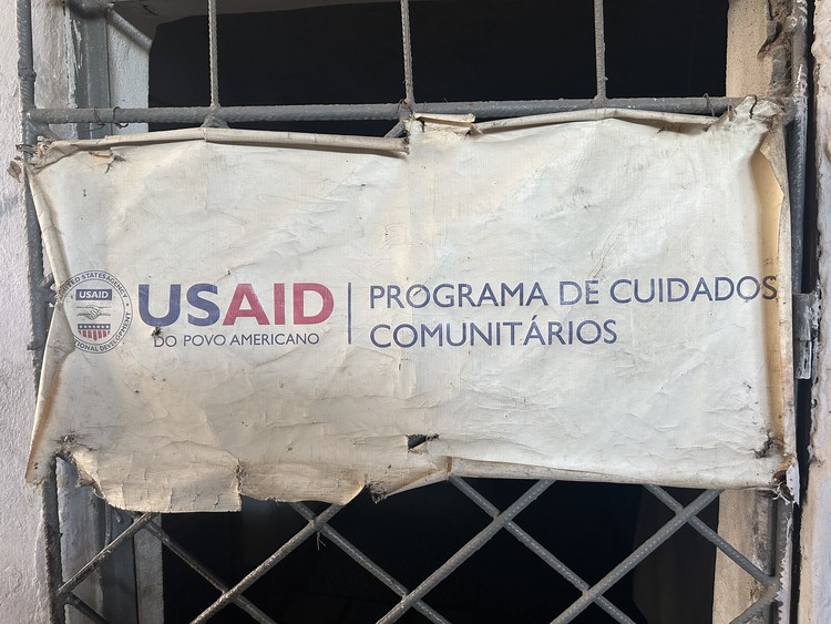 USAID sign