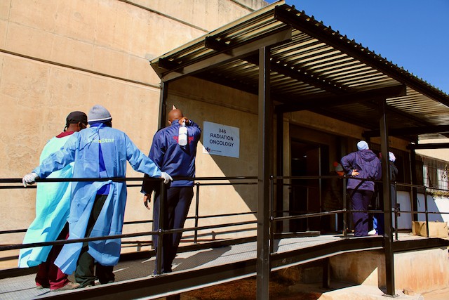 Photo of the hospital entrance