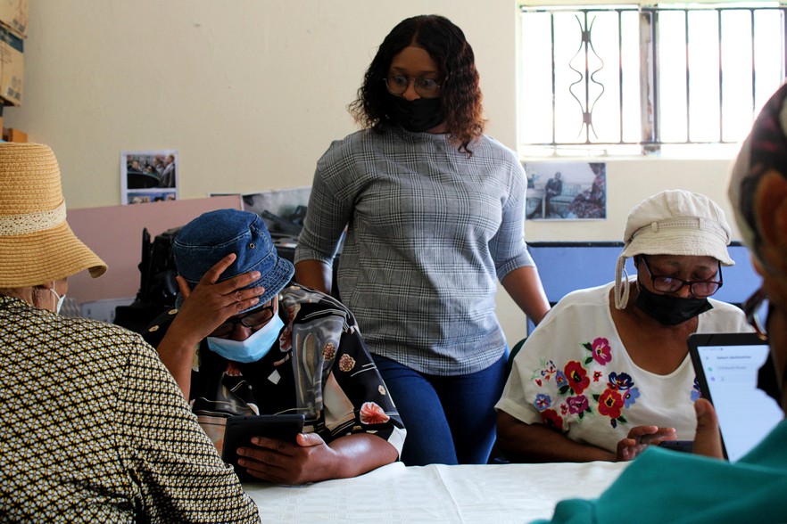 Township grannies learn to be tech-savvy