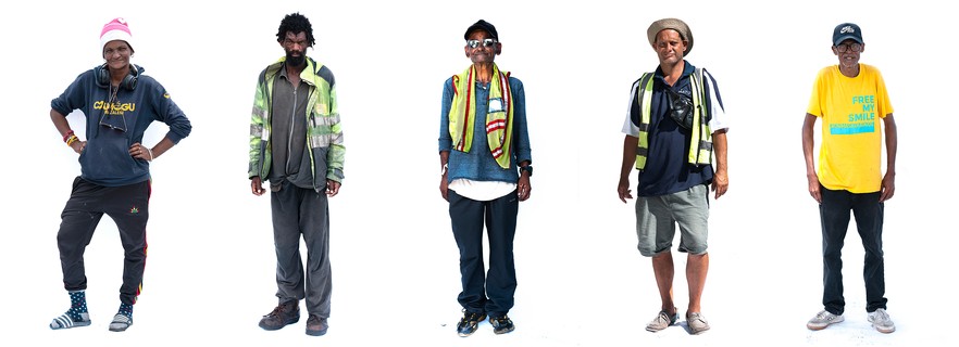 Composite image of interviewees