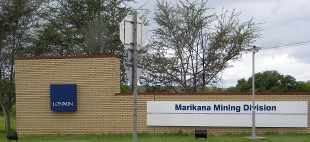 Photo of Lonmin's Marikana offices