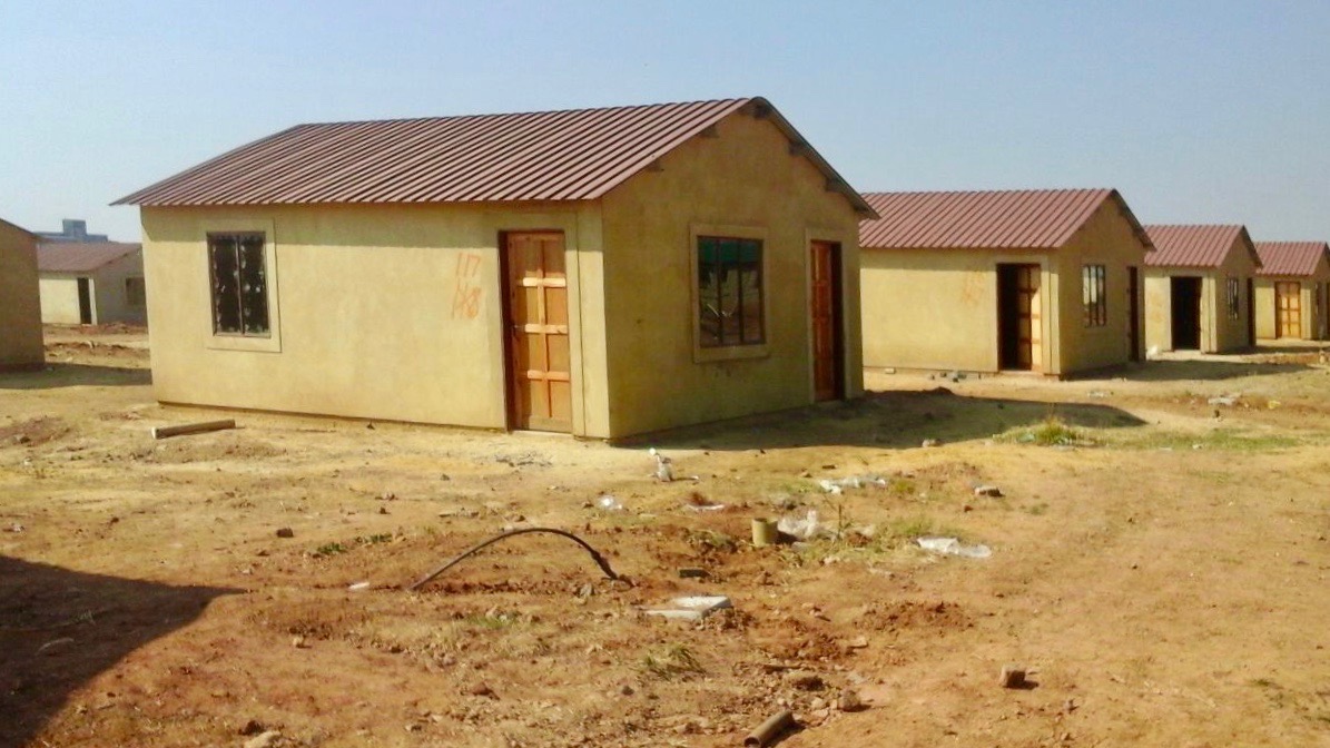 Photo of a row of houses