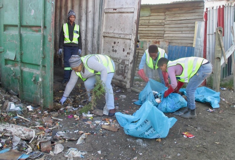 Photo of street cleaners